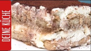 Tiramisu schichten HowTo  REWE Deine Küche [upl. by Crescentia]