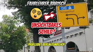 Fahrschüler sieht Vorwegweiser nicht [upl. by Buddie]