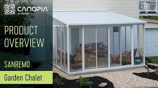 SanRemo™ Sunroom  Patio Enclosure  Conservatory  Palram  Canopia [upl. by Kathlin]