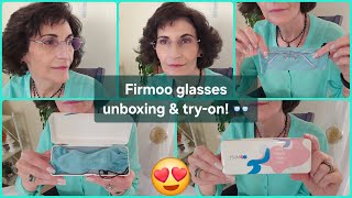 Firmoo Prescription Glasses  Unboxing  Tryon  Review 💚👓💚 [upl. by Disini]