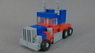 How to Build Lego Transformers Movie Optimus Prime [upl. by Lloyd]