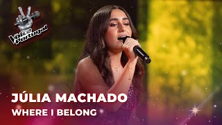 Júlia Machado  quotWhere I Belongquot  The Voice Portugal 2023 [upl. by Yssirc910]