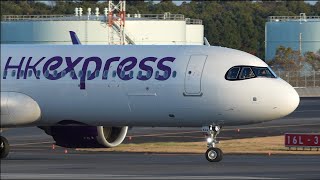 HK Express Airbus A321neo BKKA Landing at Narita 34R  NRTRJAA [upl. by Akitahs]