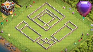 Veinticinco Diseño Ayuntamiento 11  Th11  Subida De Copas Clash of Clans [upl. by Lurlene]