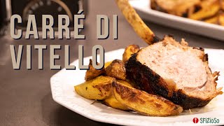 Carré di vitello al forno con patate la ricetta facile dello chef Stefano De Gregorio  Sfiziosoit [upl. by Sirak]