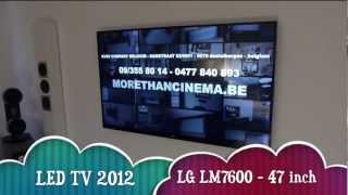 LG 47LM760 Led Tv by MorethanCinemabe [upl. by Dasie]