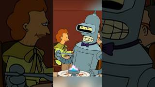 Fry and Bender in unique restaurant futurama shorts [upl. by Akiram925]