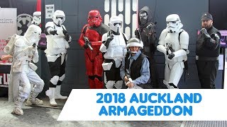 Armageddon Expo Auckland 2018 Star Wars Cosplay [upl. by Ingrid]