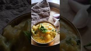 Pithala Bhakri pithala food lunch shorts pithala naachni नाचणी [upl. by Nnaes]