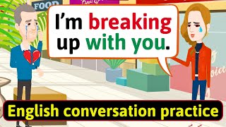 Shadowing English Conversation Practice The divorce Improve English Speaking Skills [upl. by Eyoj]