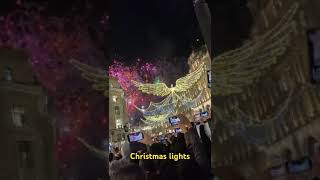 Christmas lights onregentstreet london christmas light [upl. by Uund]