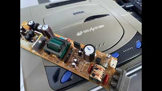 Sega Saturn não liga Dicas para compras de capacitores [upl. by Vidda]