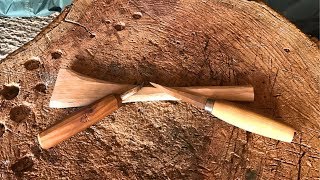 Carving a Spoontula  Part One [upl. by Winnah]