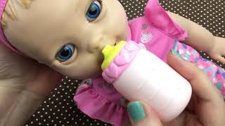 Unboxing and Trying Luvabella Newborn Doll [upl. by Kirkpatrick]