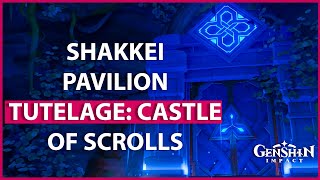 Genshin Impact  Shakkei Pavilion Tutelage Castle of Scrolls Guide [upl. by Mccallion]