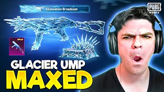 MAXED GLACIER UMP CRATE OPENING cheapest opening PUBG Mobile [upl. by Bobinette]