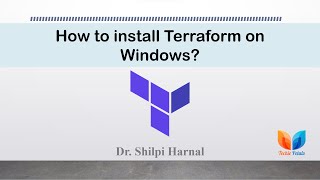 How to install Terraform on Windows  Terraform download and installation [upl. by Kiah]