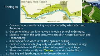 German winegrowing regions of The Mosel and Rheingau [upl. by Teddman979]