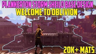 Plankerton SSD Base Build MEGA Castle 20k Materials Used  Welcome To Fortnite STW Oblivion [upl. by Oileduab878]