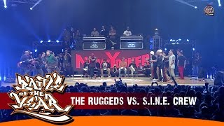 INTERNATIONAL BOTY 2014  1ST BATTLE  THE RUGGEDS NL VS SINE CREW VIE BOTY TV [upl. by Rebeka304]