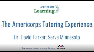 The Americorps Tutoring Experience [upl. by Tris]