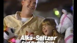 Alka Seltzer commercial Recorded 01301995 [upl. by Niassuh852]