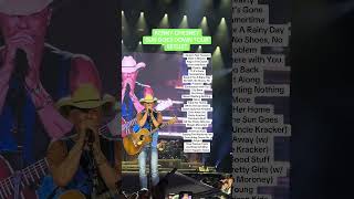 Kenny Chesney — Sun Goes Down Tour — Setlist [upl. by Falcone]