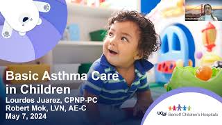 Basics of Asthma Management in Children [upl. by Bardo]