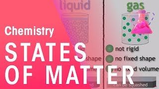 States of Matter solids liquids and gases  Properties of Matter  Chemistry  FuseSchool [upl. by Navy512]