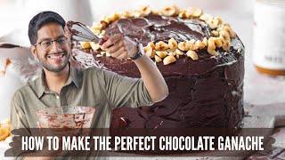 HOW TO MAKE THE PERFECT CHOCOLATE GANACHE  DETAILED GUIDE TO MAKE CHOCOLATE GANACHE AT HOME [upl. by Anastase77]