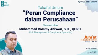 Peran Compliance dalam Perusahaan [upl. by Sevein]