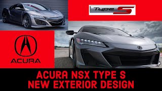 2022 Acura NSX Type S  Will The Bumpers Fit 2017  2021 Models [upl. by Ardnoid812]