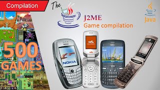 The J2ME game compilation  500 Java games in one video [upl. by Atiuqat]