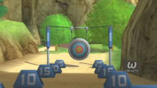 Wii Sports Resort Archery Beginner  My Record 119 Pts [upl. by Nesline291]