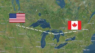 Ottawa to Fargo  CYOWKFAR  8102026 [upl. by Novaat]