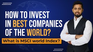 How to invest in TOP companies of the world🌎 What is MSCI World Index HDFC World Index FoF review [upl. by Beore]