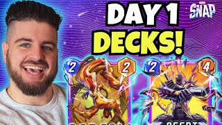 My Top 7 AWESOME DECKS To Play On Day 1 Of The NEW META  Top 100 Decks  Post 1010 OTA [upl. by Yemiaj739]