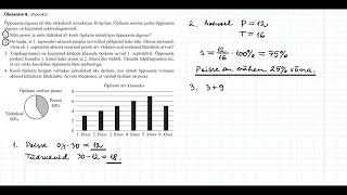 2024a põhikooli matemaatika eksami 4 ülesanne [upl. by Vassily]