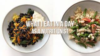 What I Eat in a Day as a Nutritionist  easy healthy and balanced recipes [upl. by Reivaj]