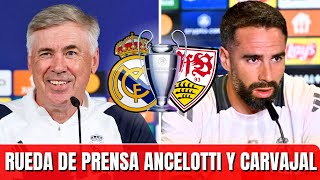 🔴🎙️RUEDA DE PRENSA CARLO ANCELOTTI Y CARVAJAL previa REAL MADRID vs STUTTGART en la CHAMPIONS [upl. by Spillihp]