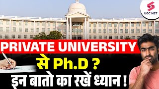 PhD Course Details 2024  PhD From Private University In India  PhD Admission 2024  Tulika Mam [upl. by Mima]