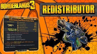 Borderlands 3  Redistributor Legendary Weapon Guide Amplified Chains [upl. by Haskel812]