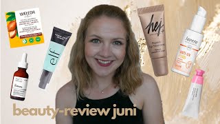 LAVERA ANTI UV FLUID  MEINE MEINUNG ☀️  Reviews zu Glossier The Ordinary Hej Sante ELF [upl. by Randi640]