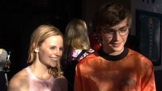 Sarah Ramos and Miles Heizer Talk Life PostParenthood and Saying Goodbye to Their NBC Characters [upl. by Carpenter360]