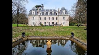 C19th chateau for sale in the Touraine [upl. by Grenville872]