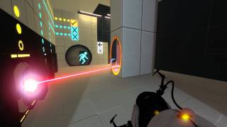 Portal 2 walkthrough  Chapter 4 The Surprise  Test Chamber 20 [upl. by Nigle424]