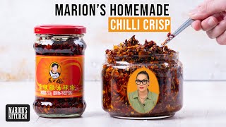 How to make Lao Gan Ma Chili Crisp AT HOME  My Homemade CHILI CRISP Oil Recipe  Marions Kitchen [upl. by Sprung]