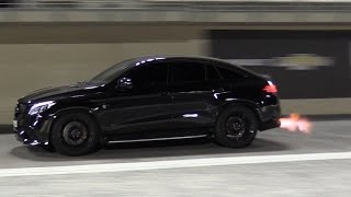 MercedesAMG GLE63s RS800 PP Performance  BIG FLAMES amp 14 Mile Drag [upl. by Abdulla]