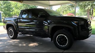 Changing Spacer Lift On 2024 Or Gen 4 Tacoma Or Fixing A Mistake [upl. by Nuhsar]