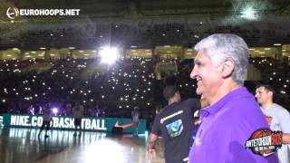 Giannis Thanasis amp Kostas Antetokounmpo presentation in Antetokounmpros Athens Εurohoops [upl. by Kingsley]